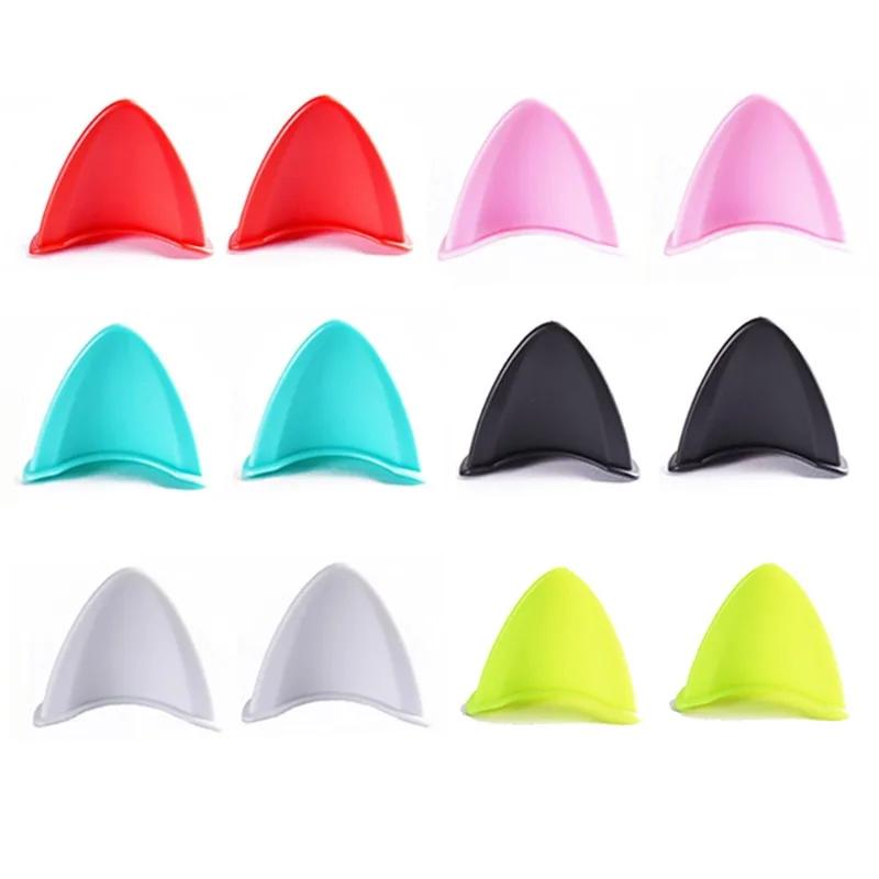 3D Cat Ears Helmet Decoration Universal Motorcycle Electric Vehicle Driving Styling Cat Ears Stickers Decor Helmet Accessories