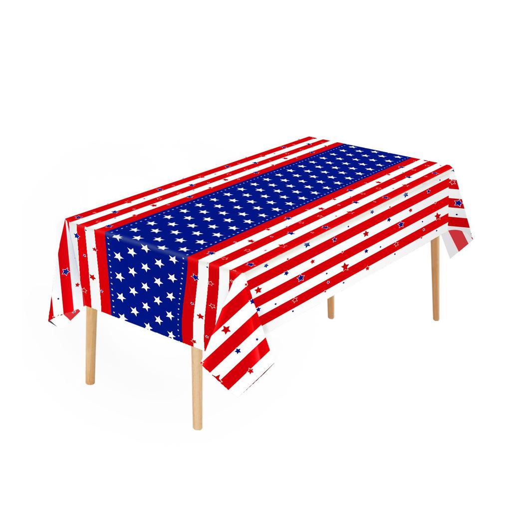 Disposable PEVA Cartoon Balloon Tablecloth - Oil-Proof, Thickened for Birthdays & Kindergarten Parties