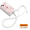 6mm Wearable Phone Lanyard: Crossbody Neck Strap with Clip, Sticker Pad, and Braided Hanging Rope.