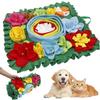 Pet Snuffle Mat Interactive Feed Puzzle Anti Slip Dogs Sniff Pad Encourages Natural Foraging Skills Smell Training & Slow Feeder