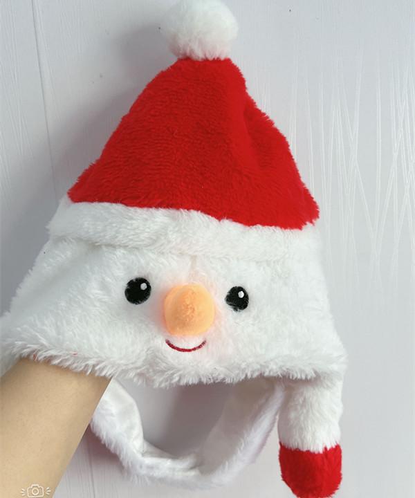 Santa Hat & Reindeer Headband Christmas Photo Props