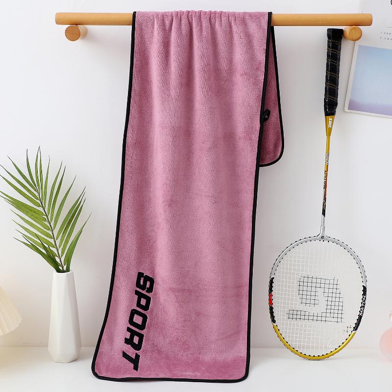 Sports Towel Ultra-fine Fiber Gym Workout Sweat Absorption Towel Yoga Quick Drying Exercise Beach Quick Dry Towel 30 * 110cm