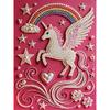 DIY Pegasus Pearl Art Painting for Home Wall Decor Pearl Gem Paintings Picture Arts Craft  for Adults/Beginners Gift Idea Home Decor Without Frame