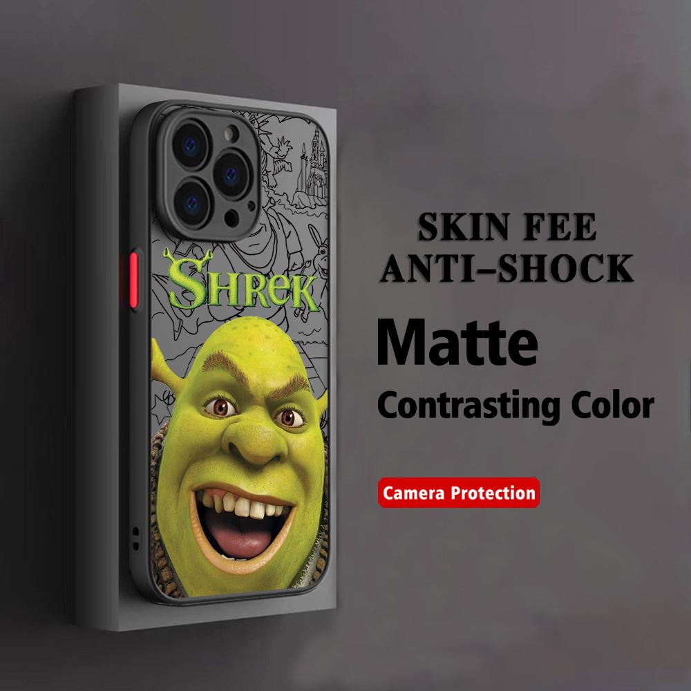 HOT Cartoon Funny Movie Shreks Phone Case For Xiaomi Redmi Note 14 13 12 12S 11 11S 10 10S 9T 9S 8 7 Pro Plus 4G 5G Matte