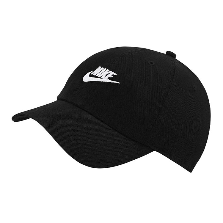Nike Sportswear Heritage86 Futura Washed Sun Protection Cap Unisex Hats Black 913011-010