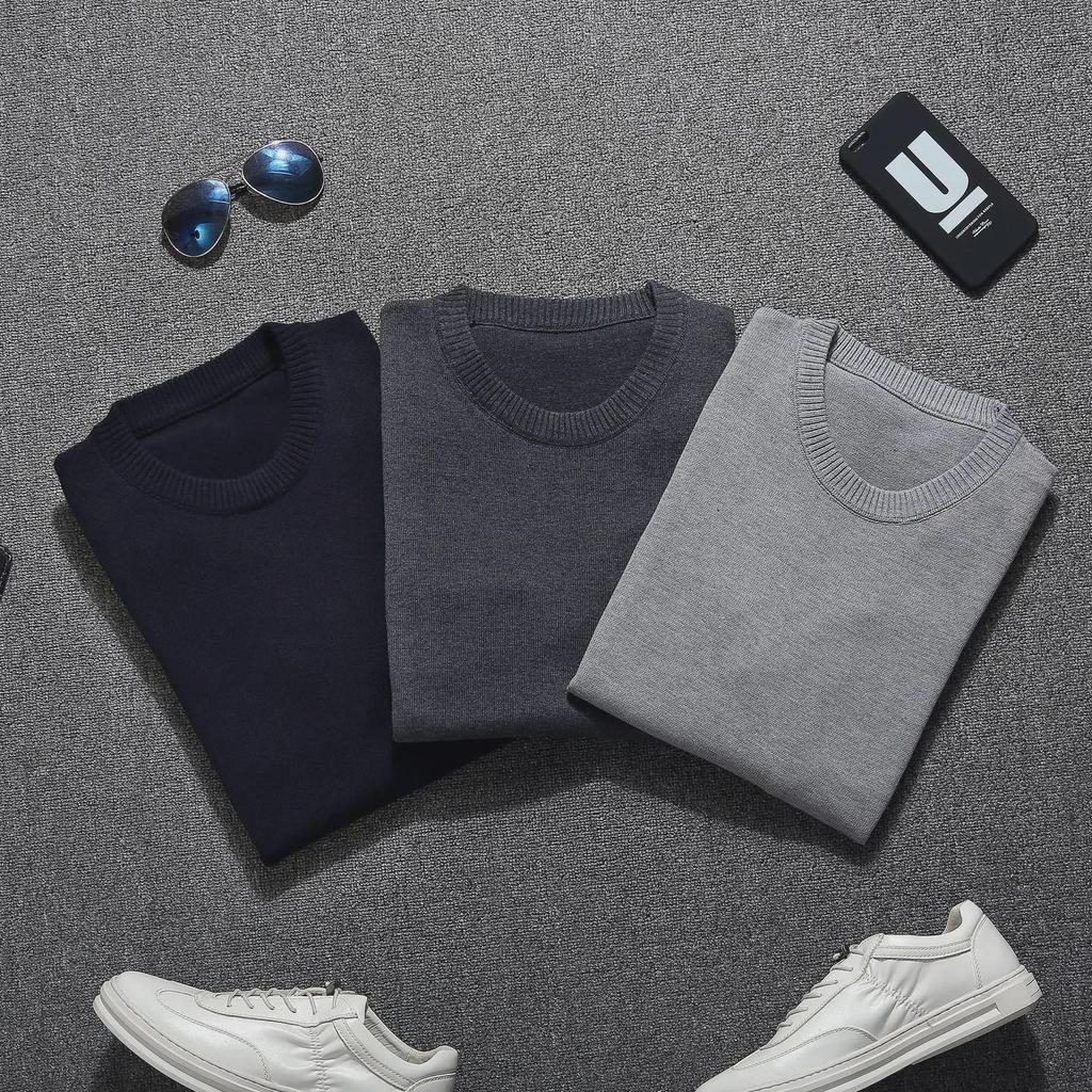 Men's Large Japanese Four-Bar Cardigan Sweater