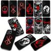 Berserk Cartoon Guts Phone Cover Case for Xiaomi Redmi Note 14 12 13 ProPlus A3 Pro Plus 12C 13C 14C 5G 4G Casing
