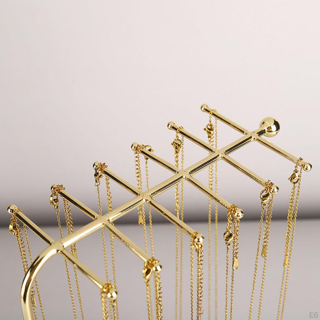 Jewelry Display Stand with 12 Hooks for Keychains And Pendants