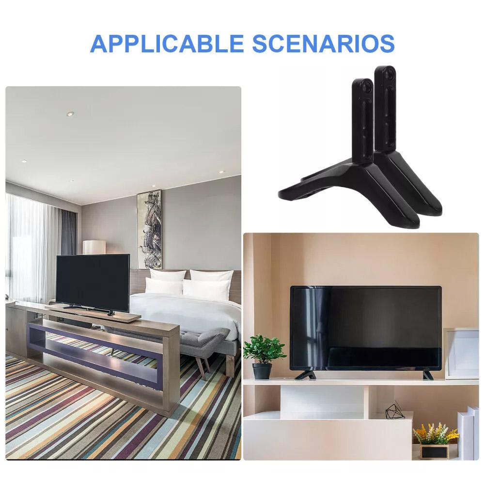 2db/szett Univerzális TV-állvány talptartó Samsung televízióhoz LCD lábak magasító konzol asztal T A2P4