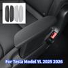 Second Row Armrest Protective Cover For Tesla Model YL 2025 Silicone Protective Case Dirt-Resistant Wear-Resistant Accessories