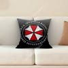 RResident EvilS Umbrella Corporation Pillow Cover Sofa Couch Cushion Case Creative Workspace Accent Home Decor