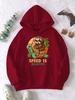 Speed Is Relative Turtle Sloth Prints Women Hoody Soft Fleece Hoodies Hip Hop Street Clothes Casual Multicolor Y2K Sportswear