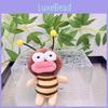 Delightful Soft Super Bumblebee Keychain Cute Cartoon Plush Perfect For Girls Young