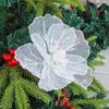 Sparkling Christmas Flower Decorations, DIY Christmas Trees, Hollow Flower Arrangement Accessories, Simulated Flower Ornaments