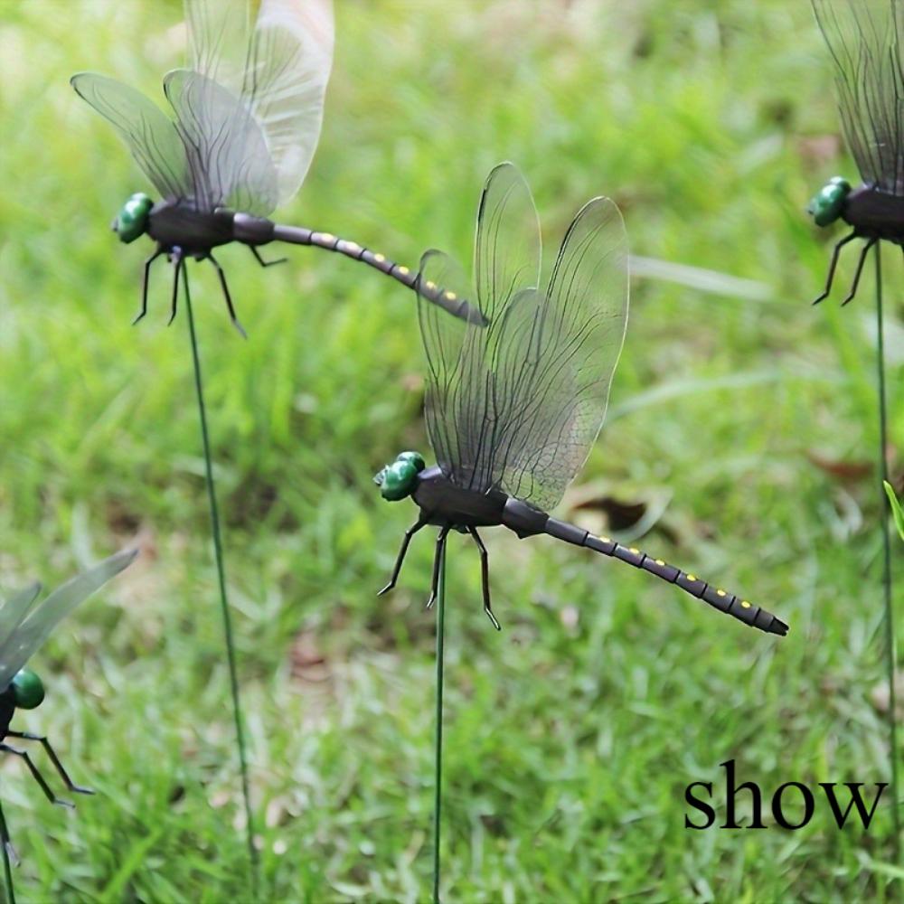 5-delt hageplugg med øyenstikker - Slitesterk plast for blomsterpottedekorasjon og høstfeiringer