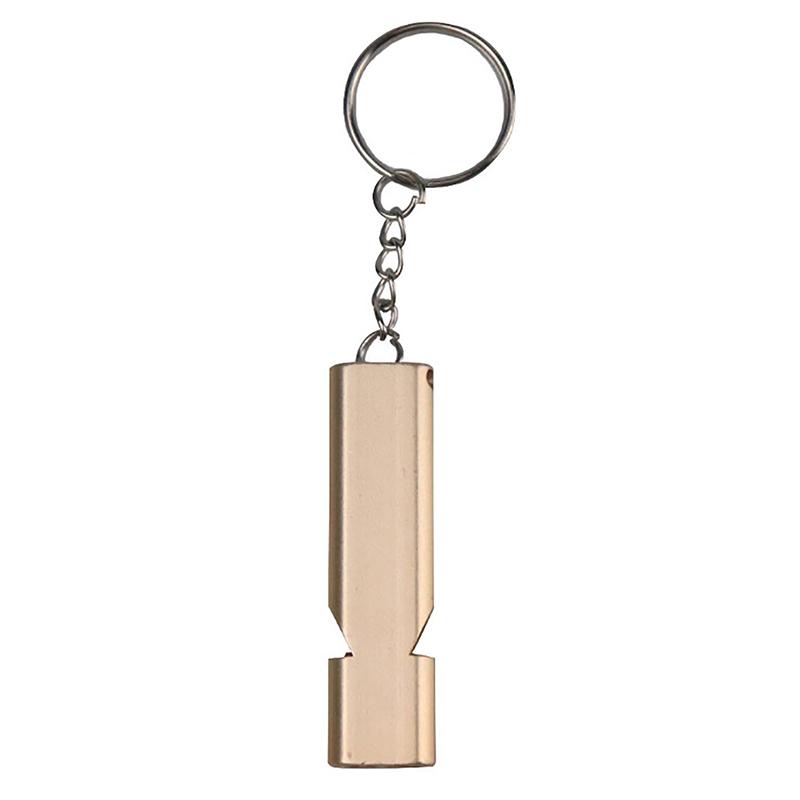Multifunctional Aluminum Emergency Survival Whistle Portable Keychain Tools