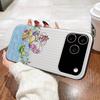Cartoon D-Diddl For IPhone 17 16 15 11 12 13 14 Pro Max Plus Pro Corrugated Translucent Back Phone Cover