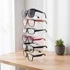Kunststoff-Sonnenbrillen-Show-Rack-Halter, Brillen-Display-Ständer, Aufbewahrungshalter, Brillenregal, Home-Organizer, platzsparendes Regal