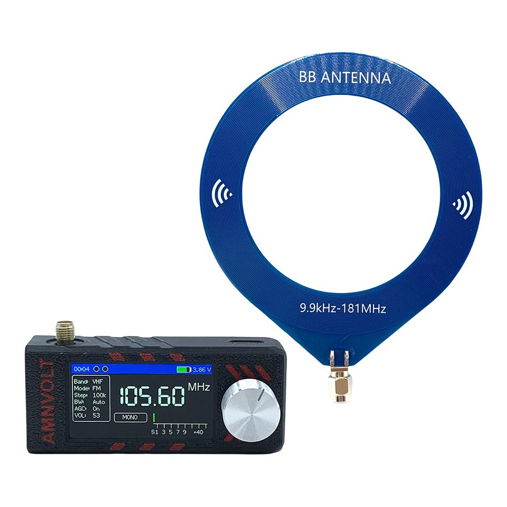 Upgraded Mini SI4732 Radio ATS MINI PRO Pocket Radio with Hi-Z Headphone Amplifier ESP-32-S3 FM AM SSB LSB USB Full Band Radio