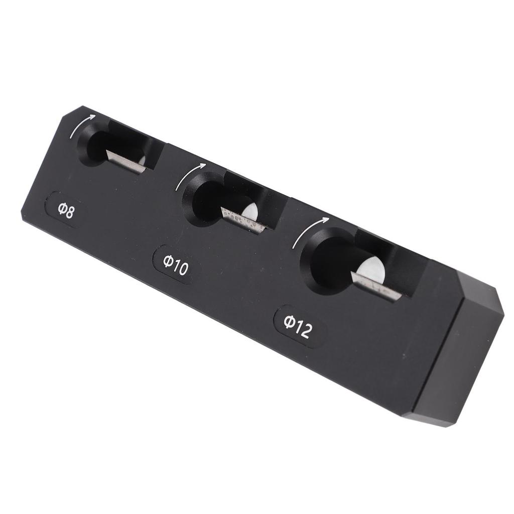 Dübelherstellungs-Vorrichtungssatz Metrisch Dia 81012mm 3 Löcher für Holz Aluminiumlegierung Bohrmaschine Fräsen