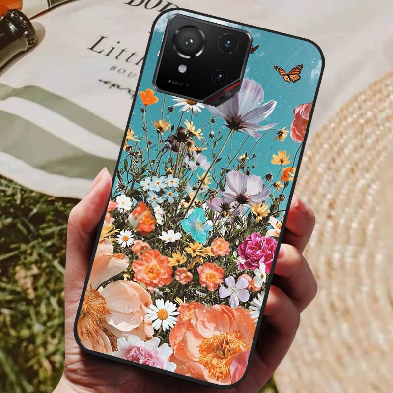 Für Asus ROG Phone 9 Hülle Weiche TPU Silikon Rückseite für Asus ROG Phone 9 5G Handyhüllen ROG9 AI2501 2025 Niedliche Cartoon Capa