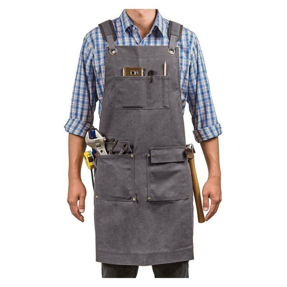 Waterproof Electrician Work Apron Wear Resistant Storage Bag Waist Apron  Baking