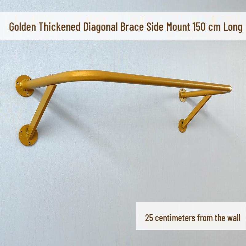 Wall-Mounted Clothing Display Rack for Women's & Children's Wear Stores