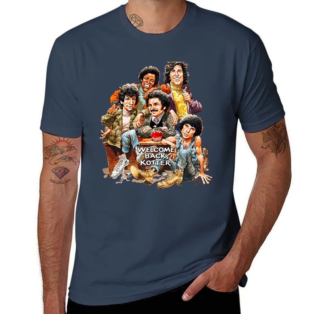 Welcome Back, Kotter T-Shirt Essential T Shirt T Shirts for Man Graphic Tees T-Shirt