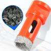 M14 Threaded Brazed Dry Drill Bit  Hole Saw Cutter Durable Hole Opener  Porcelain
