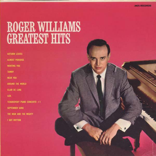 LP Record ROGER WILLIAMS - Greatest Hits MCA63 MCA Records 1973 US Jazz Used