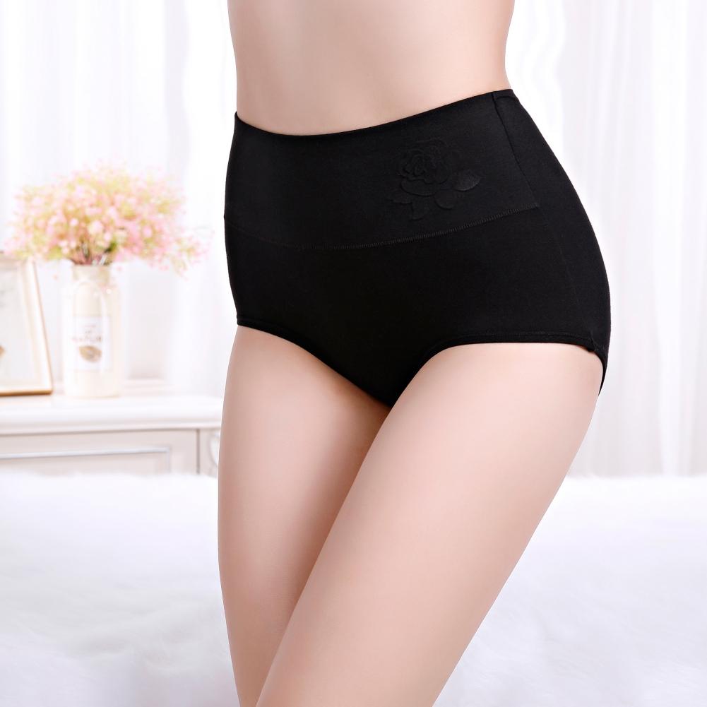 High Waist Postpartum Panties For Women Cotton Full Coverage Soft Comfortable Briefs Panty Plus Size
