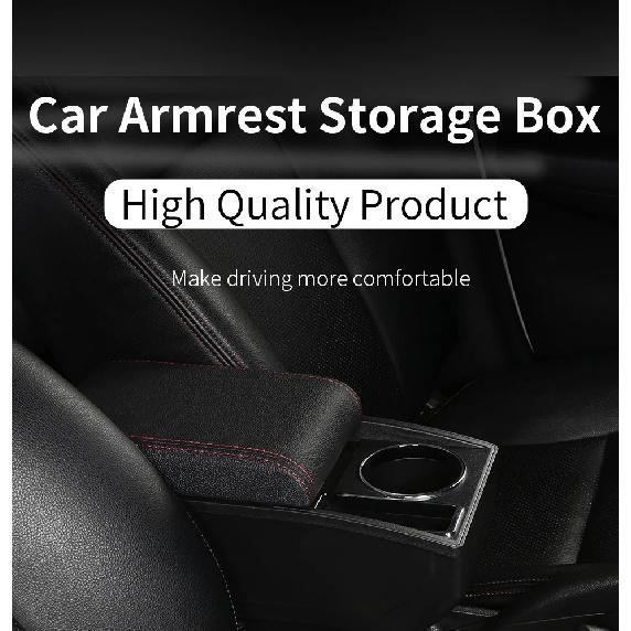 Armrest For Seat Ibiza For Ibiza MK4 IV 6J 2008-2017 Interior Design Car Console Armrest Storage Box Car Accessories