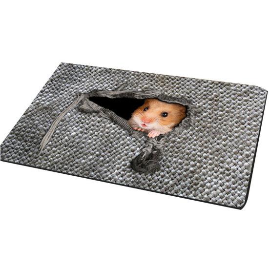 

Yousheng милый животное кошка мышь птица нескользящий водопоглощающий дверной коврик ковер на пол декор