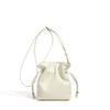 Korean version of leather drawstring cloud bag women's new versatile lucky bag mobile phone bag casual simple work commuter messenger bag
