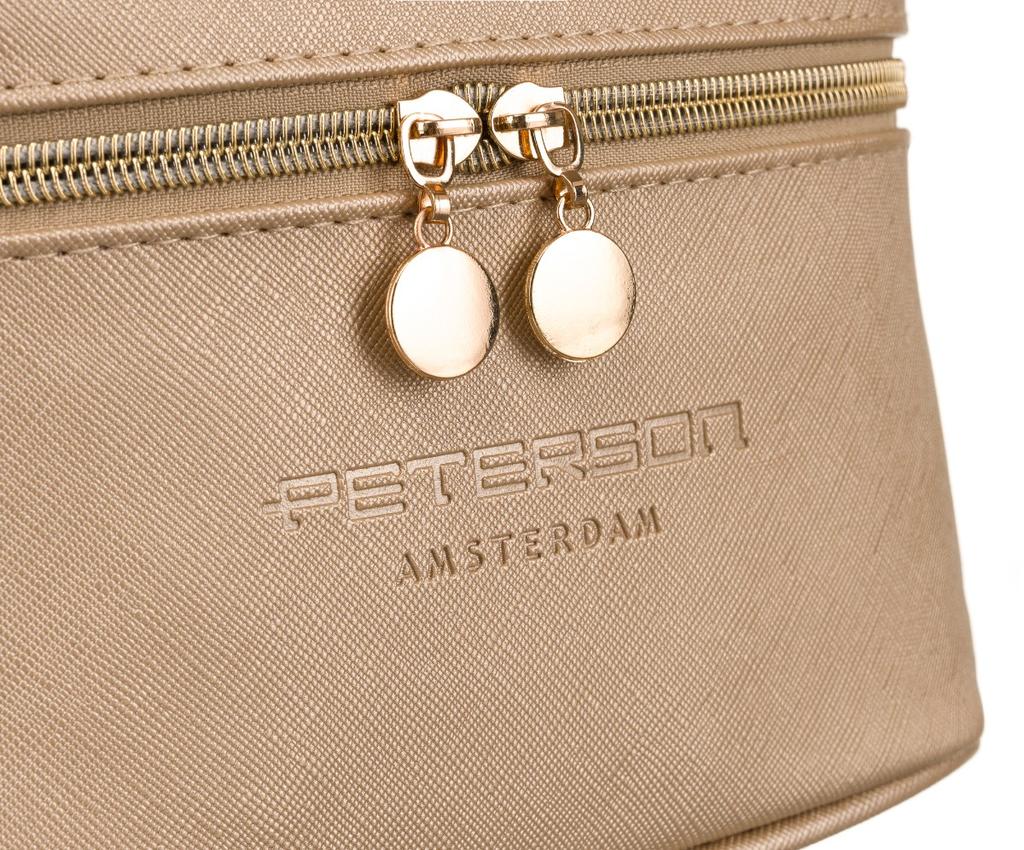 Kosmetiktasche aus Öko-Leder - Peterson