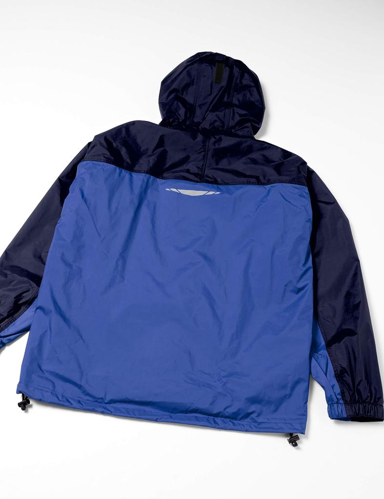 Wasserdicht und Atmungsaktiv Toray Coatex Breathatec KJ Regen Größe 3L [Dokument] Parka, Blau,