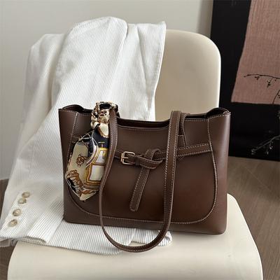 Bag Women's 2025 Spring and Summer New Fashion Large Capacity Tote Bag Work Leisure Shoulder Handbag