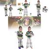 Adorable Kids Buzz Lightyear Cosplay Costume Soft Cotton Outfit For Halloween Parties