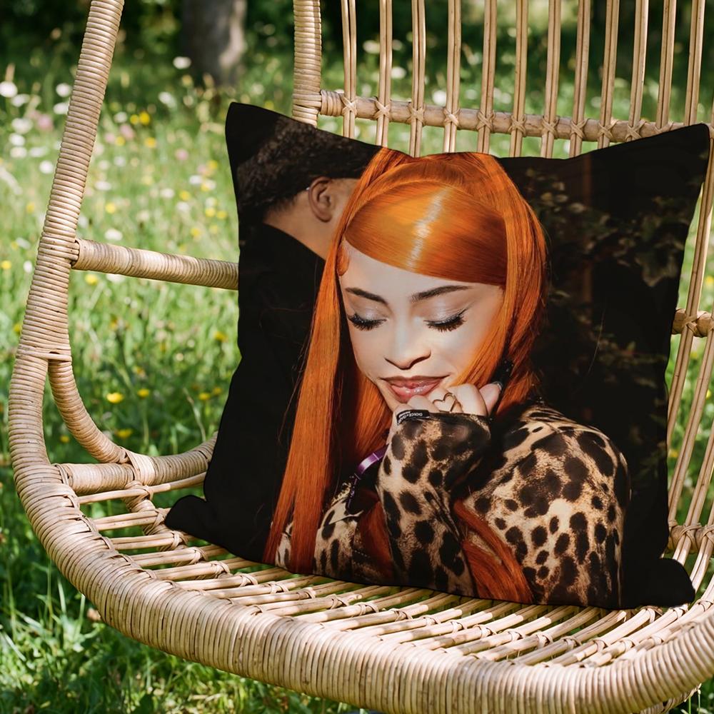 Fashion IIce Spiceing Cushion Cover Versatile DoubleSided Pillow Case Fit for Sofa Bed Car Daily Decor