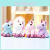 Cartoon Unicorn Plush Doll With Soft Short Pile Fabric For Kids Girl Gift Accessory