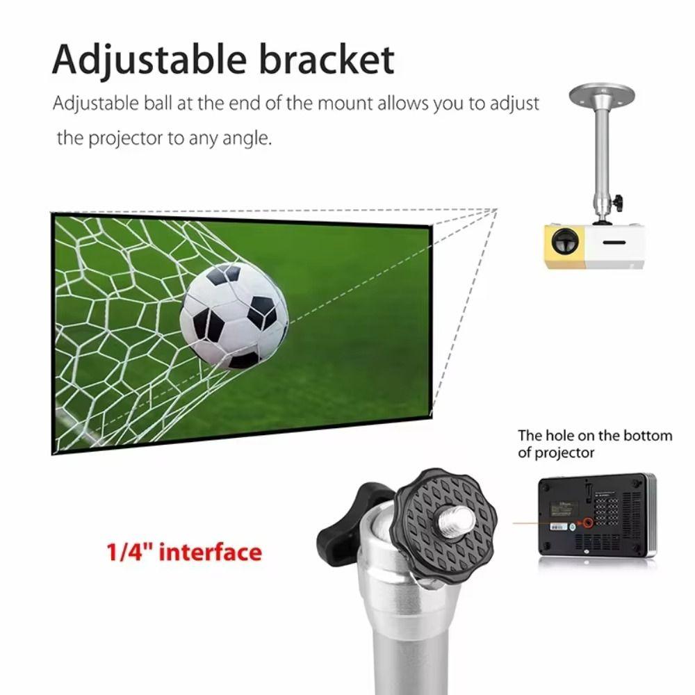 Metal Construction Projector Wall Mount 360 Degree Rotation DV Camera Holder Security Camera