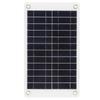 Solar Panel 12V 8.5W Monocrystalline Silicon Semi Flexible with Clip Solar Battery Charger for Outdoor