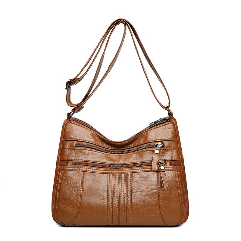 PU Mother Bag Large Capacity Small Square Bag Women's Shoulder Crossbody Bag