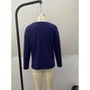 Women Casual Comfortable V Neck Long Sleeve Heart Print T Shirt