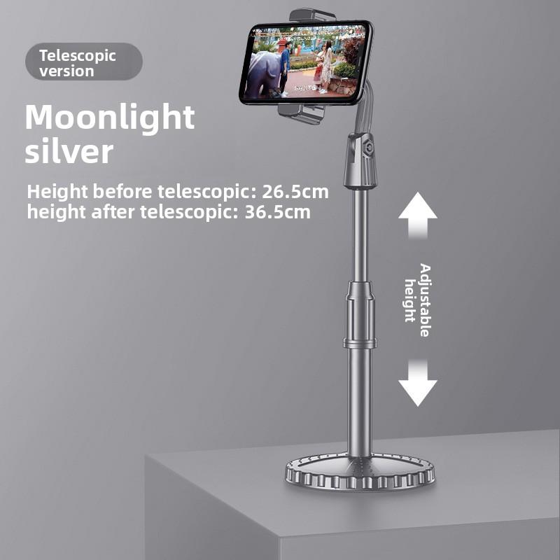 Mobile Phone Stand Holder, Desktop Live Streaming Bracket, Floor-standing, Lazy Person's Computer, Invisible Selfie
