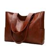 Large Bag Women's New Korean Version Large-capacity Versatile Tote Bag Handbag Soft Leather Women's Bag Leather Bag Shoulder Bag
