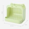 Hay Feeder Bunny Rack Holder Feeding Manger Food Bowl Dispenser for Rodents Bunnies