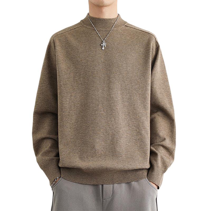 Pierre Cardin Men's Mock Neck Knit Sweater