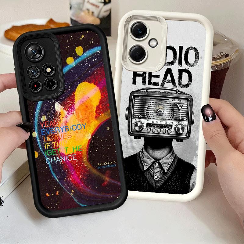 R-Radiohead Bnad Soft Phone Case for Xiaomi Poco X7 X6 X5 Pro X4 Gt X3 F7 Ultra M8 M7 Redmi 15C 15 14C 13 13C 12 12C 10 10C