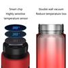 Bottiglia d'acqua digitale intelligente mantiene freddo e caldo borraccia termica thermos in acciaio inossidabile per neonati bambini